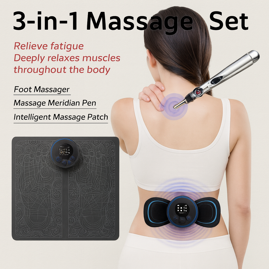 RelaxEase Foot Massager Set