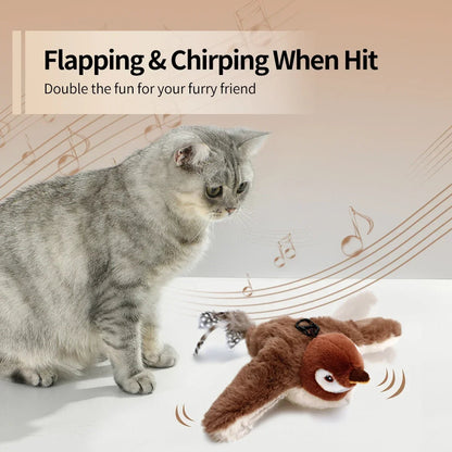 Chirpy Bird Cat Toy