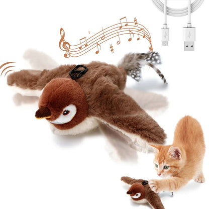 Chirpy Bird Cat Toy