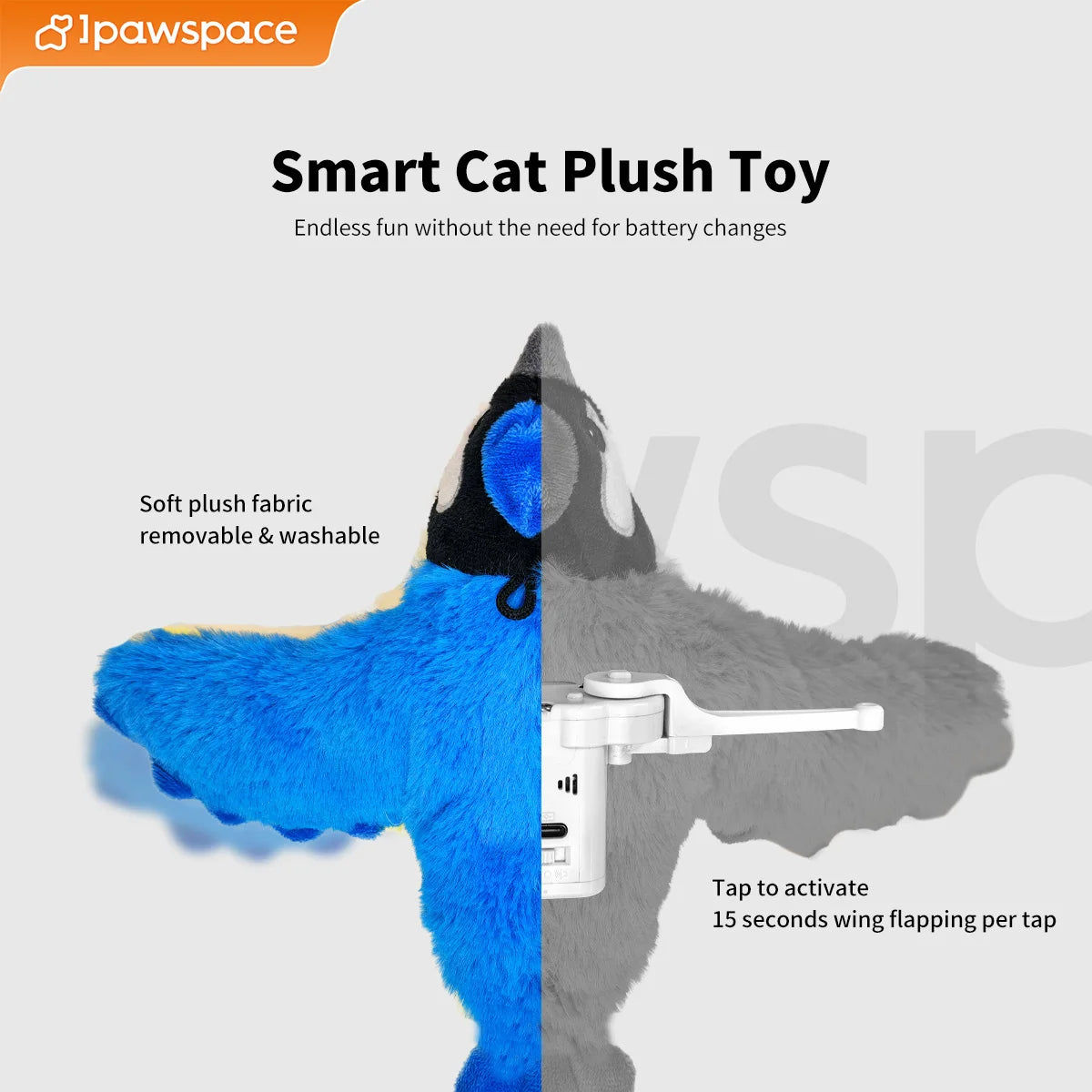 Chirpy Bird Cat Toy
