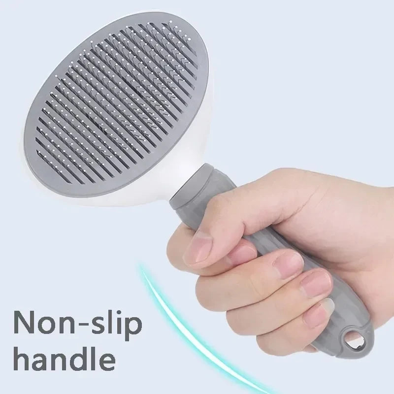 FurEase Self-Cleaning Pet Brush