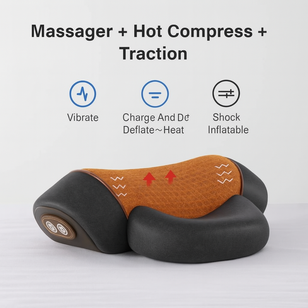 Electric Neck Massager Pillow